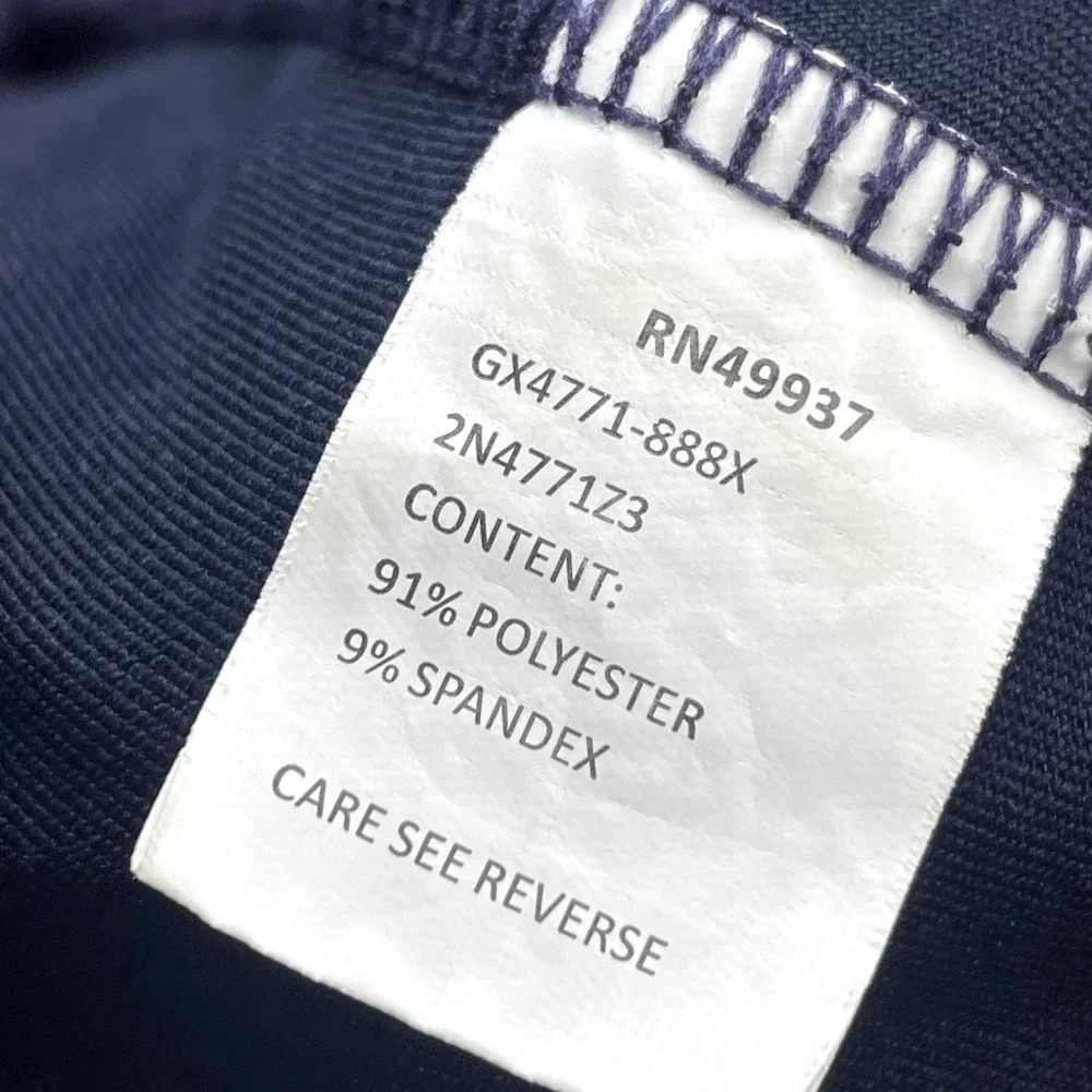 Tail Skort Navy Blue Lining Skort Skirt‎ Size L Pleated Hem